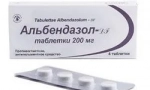 Priprema albendazol iz parazita